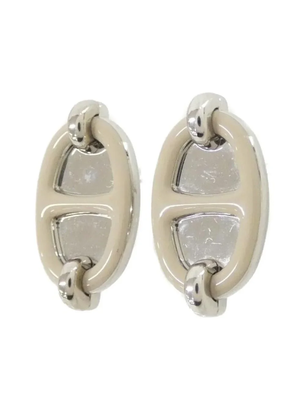 Hermes Mini Maillon Earrings